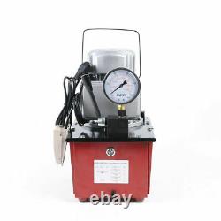 10000PSI Electric Driven Hydraulic Pump Single Acting 63Mpa+1.8M Oil Hose AC110V