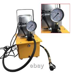 10000PSI Single Acting 750W Oil Capacity 7L Electric Driven Hydraulic Pump USA