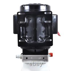10L Single Acting Hydraulic Pump Dump Trailer 220V Control Kit Power Unit