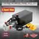 10 Quart Single Acting Hydraulic Pump Dump Trailer Power Unit Dump Truck Dc 12v