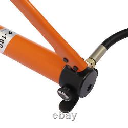 10 Ton Single-acting Hydraulic Jack with Manual Hand Pump 0.43 Stroke with Oil Pipe