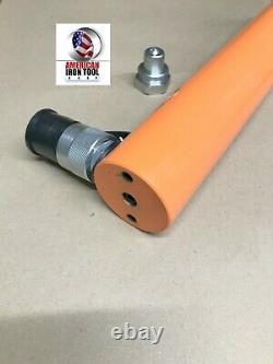 10 ton 14 inch stroke single acting cylinder with internal return spring HD