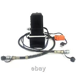 1200W Electric Hydraulic Pump Single Acting Oil Pump 10000 PSI 3L Solenoid Valve