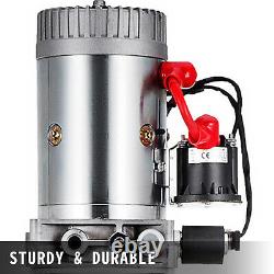 15 Quart Single Acting Hydraulic Pump Dump Trailer Control Kit Remote Power Unit