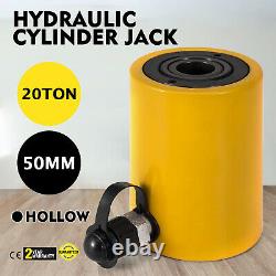 20 tons 2 st Single acting Hollow Ram 10000PSI Hydraulic Cylinder Jack YG-2050K