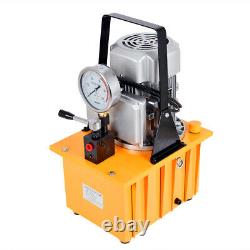 220V 70 MPa Electric Driven Hydraulic Pump with Single Acting Manual Valve