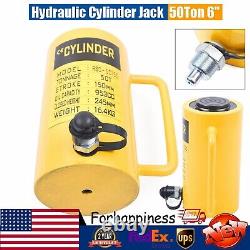 50 Ton Hydraulic Cylinder Jack Single Acting 6 Stroke 953cc Hydraulic Cylinder