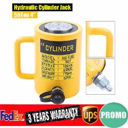 50 Ton Hydraulic Cylinder Jack Solid 4/100mm Stroke Single Acting Hydraulic Ram