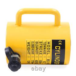 50 t 4 Stroke Single Acting Solid Hydraulic Cylinder Jack Ram Auto Retracting