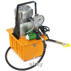 70MPa Electric Driven Hydraulic Pump 10000 PSI Pedal Solenoid Valve Control 110V