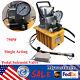750w 10000psi 110v Electric Driven Single Acting Hydraulic Pump Solenoid Valve