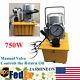 750w Single Acting Manual Valve Electric Hydraulic Pump 10000psi 7l Oil Capacity