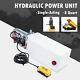 8qt 12v Single Acting Hydraulic Pump For Tow Truck Dump Bed Aerial Platform More