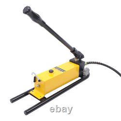 CP-700D Manual Hydraulic Pump Single Acting 70Mpa 1500CC WithPlastic Dust Cover