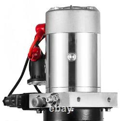 DC12V 15 Quart Single Acting Hydraulic Pump Dump Trailer Lifting Control Kit