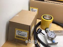 ENERPAC 30 Ton Low Height Hydraulic Cylinder Set SCL302H RCS302 P392
