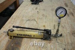 ENERPAC P202 Hand Pump, 2 Speed, 10,000 PSI
