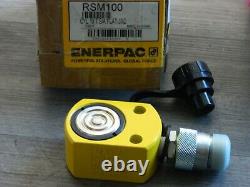 ENERPAC Portable Hydraulic Cylinder Single Acting, 0.98 cu in Oil Capacity