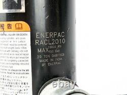 ENERPAC RACL2010 Aluminum Lock Nut Hydraulic Cylinder 20 ton, 9.84 stroke