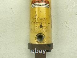 ENERPAC RC-104 HYDRAULIC CYLINDER 10-TON 4 STROKE SINGLE-ACTING With CLEVIS EYES