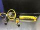 Enerpac Scl101h 10 Ton Hydraulic Set Rcs101 P392 Pump Low Height Nice