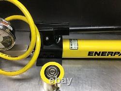ENERPAC SCL101H 10 Ton Hydraulic Set RCS101 P392 Pump Low Height NICE