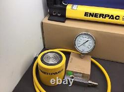 ENERPAC SCL502H RCS502 P392 Pump HC7206 Hydraulic Cylinder Set, 50 Ton 6' Hse