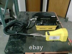 ENERPAC TURBO II PARG1102N Air Hydraulic Pump with Remote Footswitch