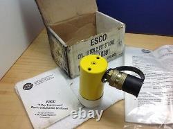 ESCO 10301 Power Team C102C Single-Acting Hydraulic Cylinder, 10 Ton 2 Stroke