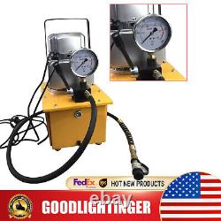 Electric Driven Hydraulic Pump 10000PSI Single Acting 750W Oil Capacity 7L 63MPa