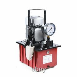 Electric Driven Hydraulic Pump Power Unit Single Acting & 1.8M Oil Hose AC 110V