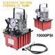 Electric Driven Hydraulic Pump Power Unit Single Acting With 1.8m Oil Hose Ac 110v