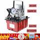 Electric Driven Hydraulic Pump Single Acting Manual Valve Control 10000psi 750w