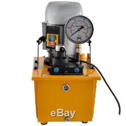 Electric Hydraulic Pump Double Acting Manual Valve 10000 PSI 8L Oil Capacity