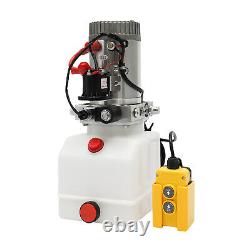 Electric Hydraulic Pump Hydraulic Power Unit 12V 3KW Single Acting Oil Pump 4/L