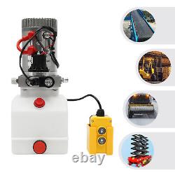 Electric Hydraulic Pump, Hydraulic Power Unit 12V, Single Acting Oil Pump 4/L