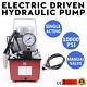 Electric Hydraulic Pump Power Pack Single Acting 10kpsi 7l Cap Manual Valve 110v