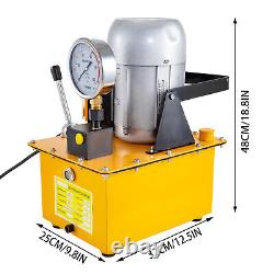 Electric Hydraulic Pump Single Acting Manual Valve 10000 PSI 8L Oil Capacity
