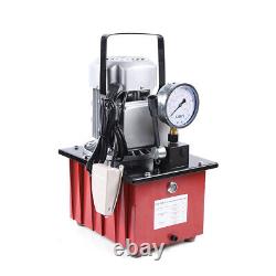 Electric Hydraulic Pump Single Acting Oil Pump 10000 PSI 7L Manual Valve 750W
