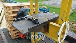 Enerpac 50 Ton Hydraulic H-Frame Shop Press withEnerpac 115V PER-153 Hushh-Pump