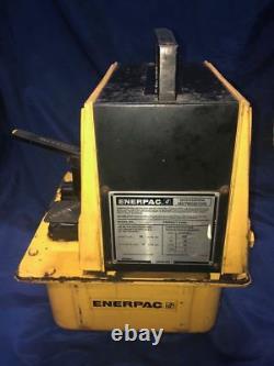 Enerpac PAM-1022 hydraulic pump 10,000 psi. Pneumatic operation