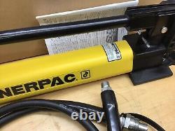Enerpac P-392 2 Speed NEW! 6' Hose Hydraulic Hand Pump 10,000 PSI Fast Shipping