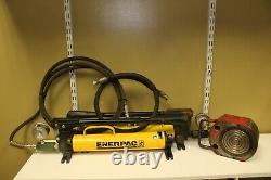 Enerpac P-39 Hydraulic Hand Pumps with Hydraulic Jacks (Pickup Only)