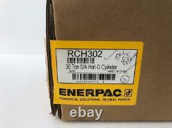 Enerpac RCH 302 Hydraulic Holl-O-Cylinder 30 Tons Capacity 2 Stroke Hollow Ram