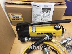 Enerpac RSM200 20 Ton Hydraulic Cylinder Set P142 Pump CR400 HC7206 NEW