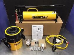 Enerpac SCH603H RCH603 Hydraulic Cylinder Hollow 60 Ton P80 Pump Hose Set