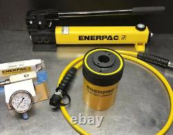 Enerpac SCH-302H Pump Cylinder Set 30 Ton Cap. RCH302 P392 10,000 PSI