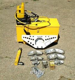Enerpac STB-101X 103058 1/2 to 2 ONE SHOT PIPE BENDER with PUJ-1200B PUMP