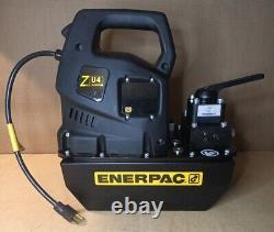 Enerpac ZU4408MB Electric Hydraulic Pump, ZU4 Series, VM43 Manual Valve, 115V