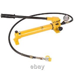 Hand Operated Hydraulic Pumps 10000Psi 900cc Hydraulic Hand Pump Single Acting
